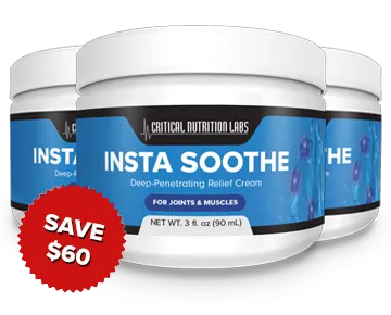 Insta Soothe® Knee Pain Relief Cream | Official Website